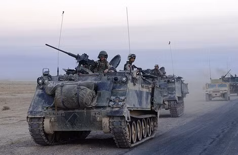 Xe bọc thép M113 của Quân đội Mỹ.