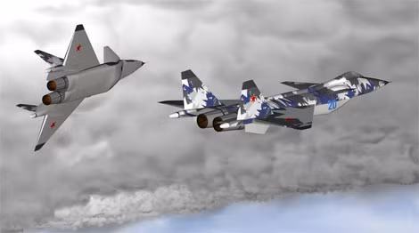Theo thiết kế, MiG 1.44 trang bị 2 động cơ tuốc bin phản lực AL-41F cho tốc độ tối đa Mach 3, tầm bay đạt 4.000km.