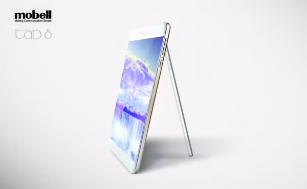  Mobell Tab 8. Những điểm đáng chú ý trên máy tính bảng này chính là tích hợp đến 2 khe cắm SIM, 1 SIM thường và 1 SIM micro, camera chính 8MP nhỉnh hơn so với 2 đối thủ còn lại trong bài viết và hỗ trợ quay phim độ phân giải HD 720p, bên cạnh đó, máy còn có cấu hình như sau: màn hình IPS-LCD 7,85-inch độ phân giải 1024 x 768 pixels, chip xử lý Quad-core xung 1,2GHz, RAM 1GB, GPU Mali-400, bộ nhớ trong 8GB, camera selfie 2MP, kết nối 3G, Wi-Fi, Bluetooth, pin dung lượng 4000mAh và vận hành trên nền Android 4.4. Mobell Tab 8 có giá bán tương đương với Lenovo IdeaTab A7-50 (A3500) là 2.990.000 đồng với các phiên bản màu sắc: vàng, bạc và xám.