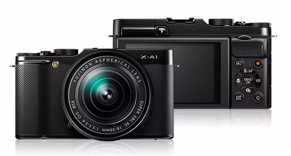  Fujifilm X-A1 -Giá 8.7 triệu Máy ảnh Mirroless (CSC) + ống kính Kit 16-50mm trong tầm giá dưới 10 triệu.Cảm biến ảnh APS-C CMOS 16MP Bộ xử lý ảnh Hi-speed EXR II 49 điểm lấy nét AF Có thêm chụp ảnh file RAW Có 8 filter hiệu ứng, trong đó 5 màu giả màu ảnh film Kết nối Wi-fi 