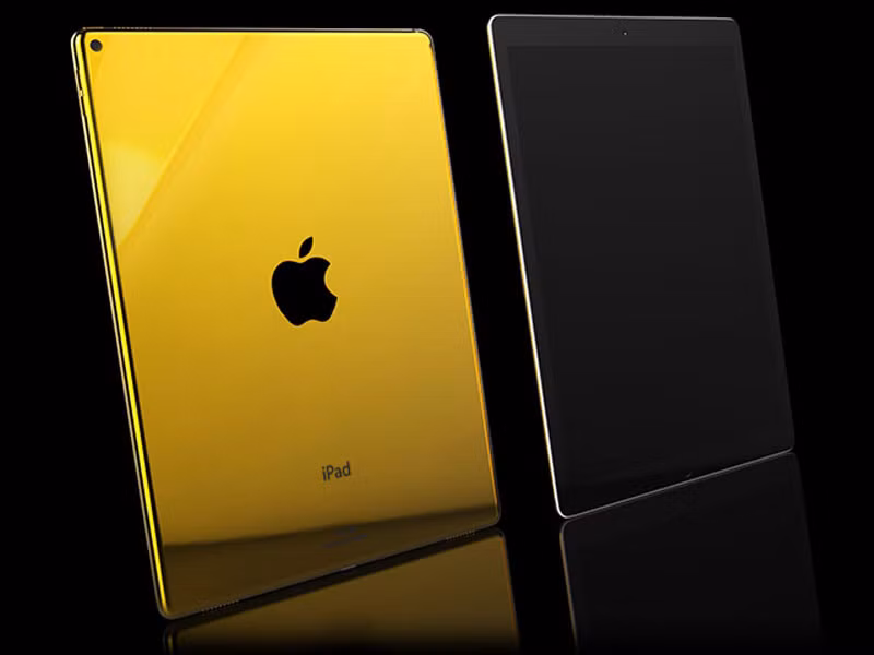 Vỏ mạ vàng 24k.
