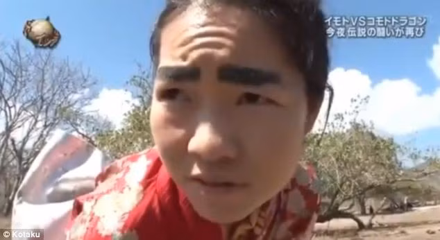 Ayako Imoto, một nhà thám hiểm và nhân vật nổi tiếng ở Nhật Bản đã tham gia vào vai diễn đóng thế đầy nguy hiểm này. Cô nổi tiếng trên truyền hình Nhật Bản và được biết đến với những trò hề liều mạng. Cô chu du khắp thế giới và thực hiện những trò táo bạo như đấu vật cá sấu, chạy đua với báo đốm.