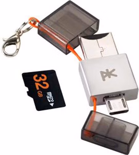 Pkparis giới thiệu USB Android nhỏ nhất thế giới. Ngoài điểm đây là chiếc USB nhỏ nhất thế giới (theo lời giới thiệu của công ty), chiếc USB 16 Gb này có thể tăng lưu lượng dự trữ thông qua một thẻ microSD.
