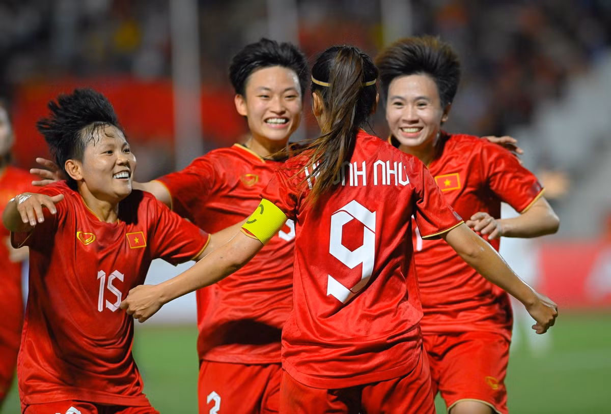 Tuyen nu Viet Nam thang hang truoc them World Cup 2023