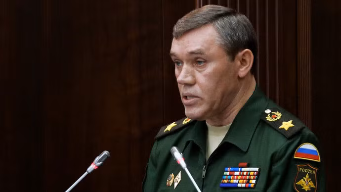 Tham mưu truởng các lực lượng vũ trang Nga, Tướng Valery Gerasimov.