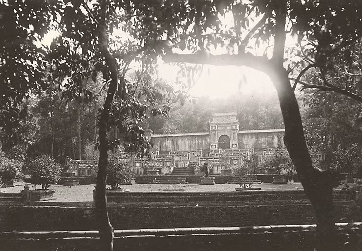 Khu tẩm điện ở lăng Thiệu Trị. Ảnh: Manhhai / Flickr.
