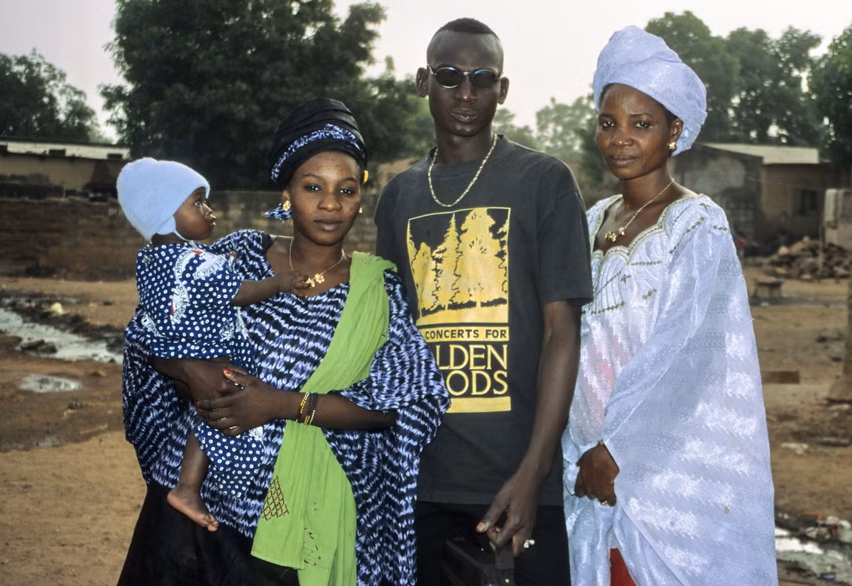 Một gia đình ở Bamako.