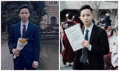 Chân dung nam sinh người Việt là thủ khoa đầu ra trường đại học ở Nhật Chan dung nam sinh nguoi Viet la thu khoa dau ra truong dai hoc o Nhat
