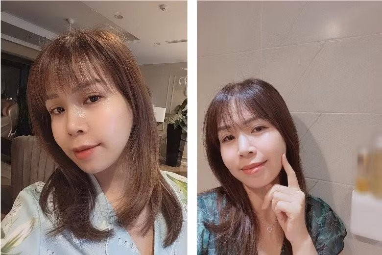 Ba xa Manh Truong nhan sac man ma sau sinh 6 thang-Hinh-7