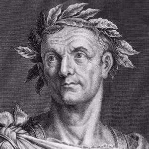 Julius Caesar đã đội một chiếc vòng nguyệt quế ở trên đầu để che "khuyết điểm" bị hói đầu.