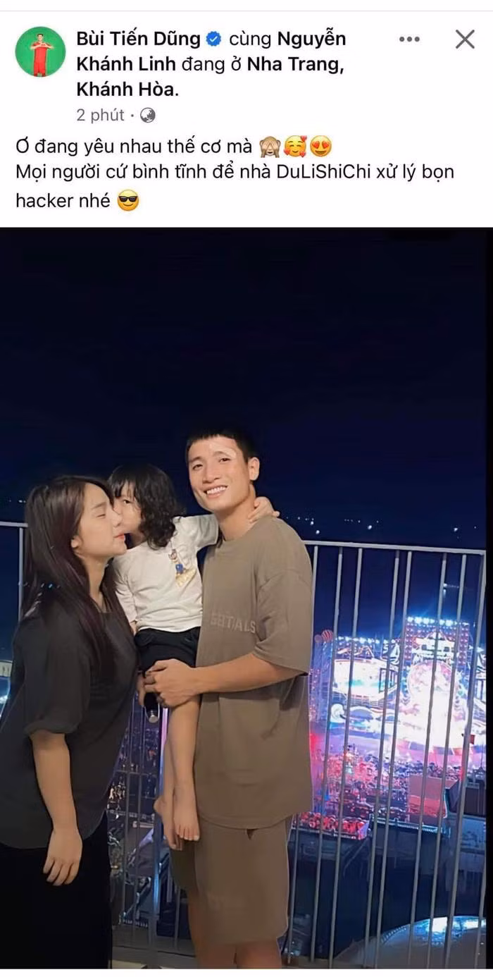 'Bat gap' khoanh khac ngot ngao cua Bui Tien Dung va vo-Hinh-2