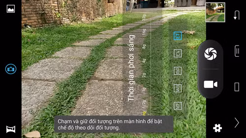 Giao diện chụp ảnh trên PRIME X Max.