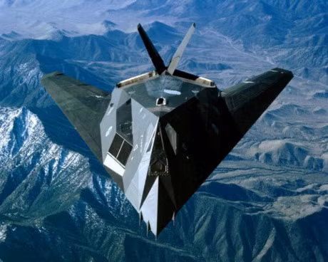 F-117 có khoang vũ khí bên trong thân có thể mang theo tải trọng tối đa 2.300kg, bao gồm nhiều loại bom, trong đó có bom hạt nhân.