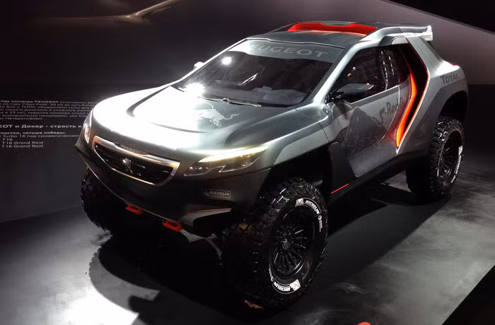 Peugeot 2008 DKR dự kiến sẽ tham gia cuộc đua đường trường Dakar Rally.