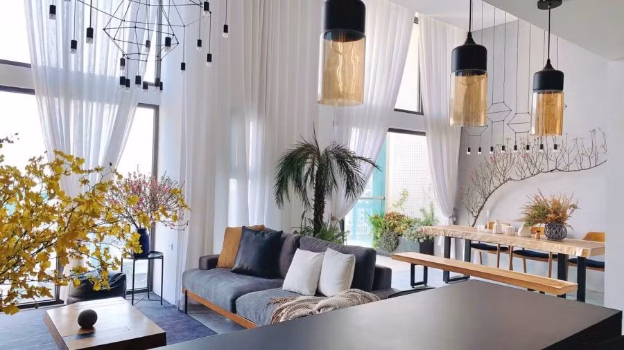 Ngắm căn hộ penhouse với khu vườn chân mây tuyệt đẹp - Hình 4 Ngam can ho penhouse voi khu vuon chan may tuyet dep-Hinh-4