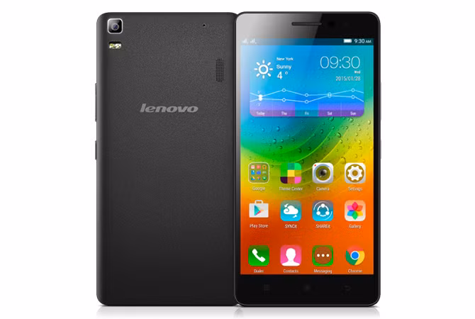  Lenovo A7000 Giá tham khảo: 3,3 triệu đồng. Cấu hình cơ bản: Màn hình 5,5 inch, vi xử lý tám nhân 1,5 GHz của MediaTek, 2 GB bộ nhớ RAM, pin dung lượng 2.900 mAh, bộ nhớ trong có dung lượng 8 GB, hỗ trợ thẻ nhớ microSD, hỗ trợ hai SIM, hỗ trợ 4G.