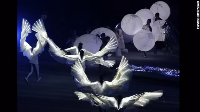 Đây là phần biểu diễn chào sân của Pyeongchang, thành phố chủ nhà của kỳ Olympic năm 2018.