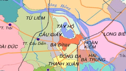 Đề án tách Từ Liêm thành 2 quận. Trong kỳ họp sắp tới (từ ngày 2 đến 6/12/2013), HĐND TP Hà Nội sẽ xem xét thông qua đề án chia tách địa giới hành chính huyện Từ Liêm. Hiện nay huyện Từ Liêm có 16 đơn vị hành chính cấp xã, phường, trong đó có một thị trấn là Cầu Diễn và 15 xã. Ảnh: Tuổi Trẻ