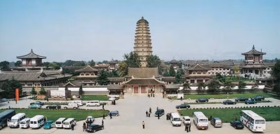 Toàn cảnh chùa Pháp Môn.