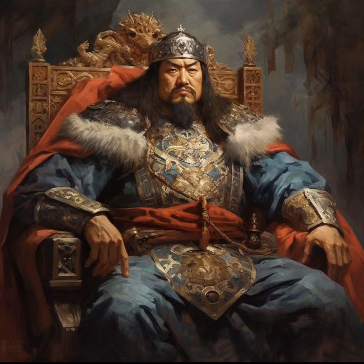  6. Chiến lược quân sự tài ba. Thành Cát Tư Hãn nổi tiếng với chiến thuật quân sự sáng tạo, tận dụng sự linh hoạt của kỵ binh Mông Cổ và các chiến thuật tâm lý như giả vờ rút lui và sử dụng gián điệp để làm suy yếu kẻ thù. Các đơn vị quân đội của ông di chuyển nhanh chóng, đánh úp bất ngờ và tàn phá một cách hiệu quả, khiến quân thù không kịp phản ứng. Ảnh: Pinterest.
