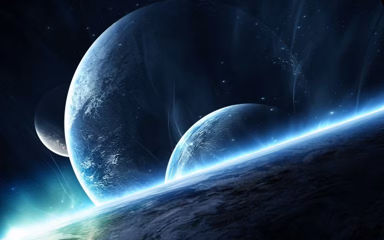  6. Thuyết Tương đối của Einstein. Vào đầu thế kỷ 20, Albert Einstein đã đưa ra Thuyết Tương đối Hẹp và Thuyết Tương đối Tổng quát, làm thay đổi hoàn toàn quan điểm về không gian. Trong Thuyết Tương đối Hẹp, không gian và thời gian được kết hợp thành một khái niệm duy nhất là không-thời gian. Ảnh: Pinterest.