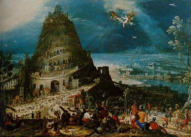 Theo giả thuyết này, truyền thuyết về Tháp Babel có thể là sự phóng đại hoặc diễn giải của người Do Thái về một ziggurat – nhiều khả năng là Etemenanki - họ từng thấy khi bị lưu đày ở Babylon. Ảnh: Pinterest.