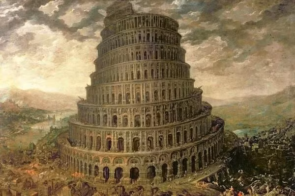  2. Giả thuyết khảo cổ học. Ziggurat tại Babylon. Một số nhà khảo cổ học và sử gia cho rằng Tháp Babel được dựa trên các công trình ziggurat (kim tự tháp bậc thang) tại vùng Lưỡng Hà, đặc biệt là Etemenanki, một ziggurat tại thành phố Babylon cổ đại. Ảnh: Pinterest.