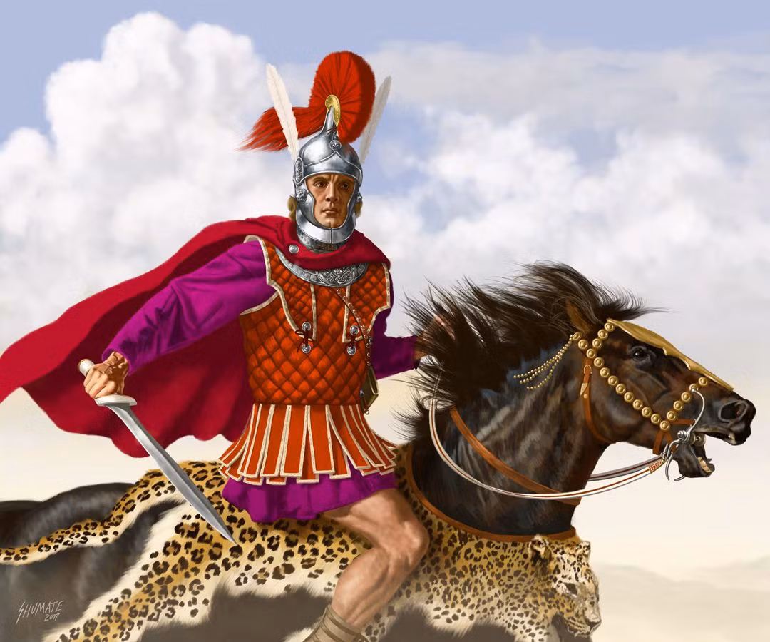 14. Qua đời bí ẩn. Alexander qua đời năm 323 TCN tại Babylon. Nguyên nhân cái chết vẫn còn gây tranh cãi, có thể do sốt rét, ngộ độc, hoặc các bệnh nhiệt đới. Ảnh: Pinterest.