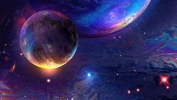  Thần thoại Ai Cập: Trong thần thoại Ai Cập cổ đại, vũ trụ bắt đầu từ một đại dương nguyên thủy, gọi là Nun. Từ Nun, thần Atum tự sinh ra và tạo ra các vị thần khác qua nước mắt, nước bọt, hoặc tự phân chia. Các thần này tượng trưng cho các yếu tố tự nhiên như đất, không khí, và bầu trời, tạo nên vũ trụ và trật tự của thế giới. Ảnh: Pinterest.