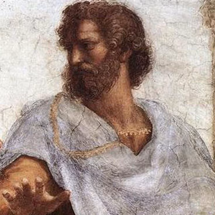 Triết gia Aristotle tin vào thuyết "cấp bậc tự nhiên" (Scala Naturae), trong đó mọi sinh vật, bao gồm con người, được xếp hạng theo thứ bậc cố định do Thượng Đế sắp đặt. Ảnh: Pinterest.