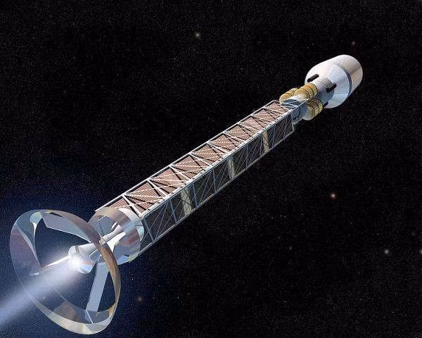  13. Động cơ phản vật chất: Trong khoa học viễn tưởng, như "Star Trek," động cơ phản vật chất được sử dụng để cung cấp năng lượng cho tàu vũ trụ. Tuy nhiên, với công nghệ hiện nay, điều này vẫn chưa khả thi. Ảnh: Pinterest.