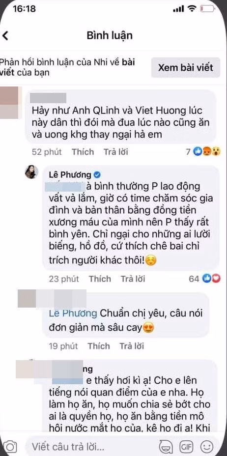 Le Phuong bi xoc xiem “suot ngay an ngon” mua dich-Hinh-11