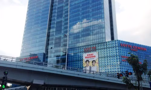 Tổ hợp Lotte Center Hanoi được đưa vào khai thác từ 2/9/2014.
