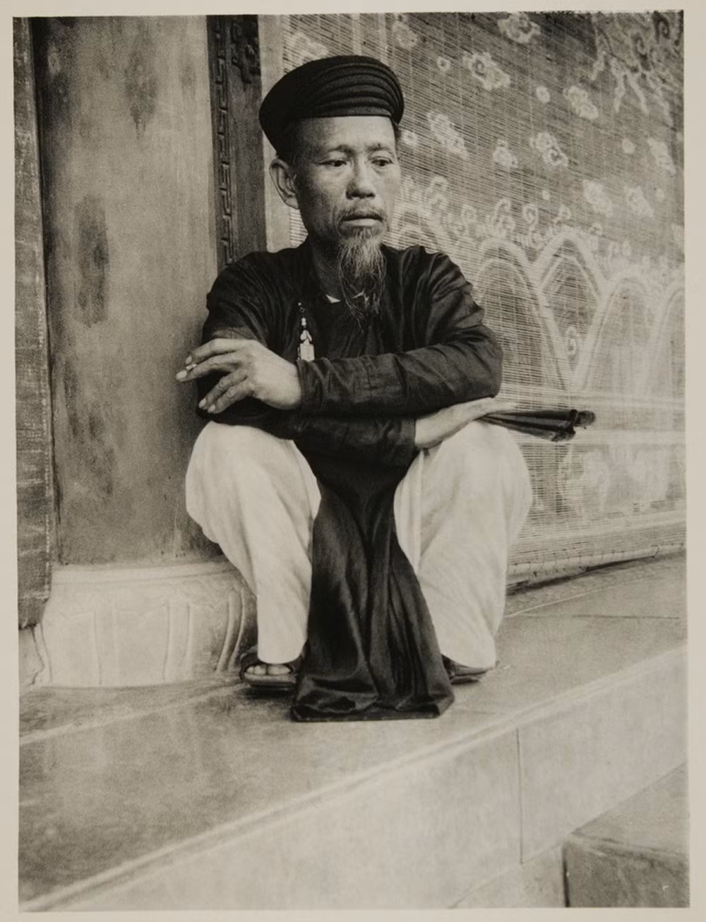 Chân dung một viên quan ở Huế, Việt Nam năm 1926.