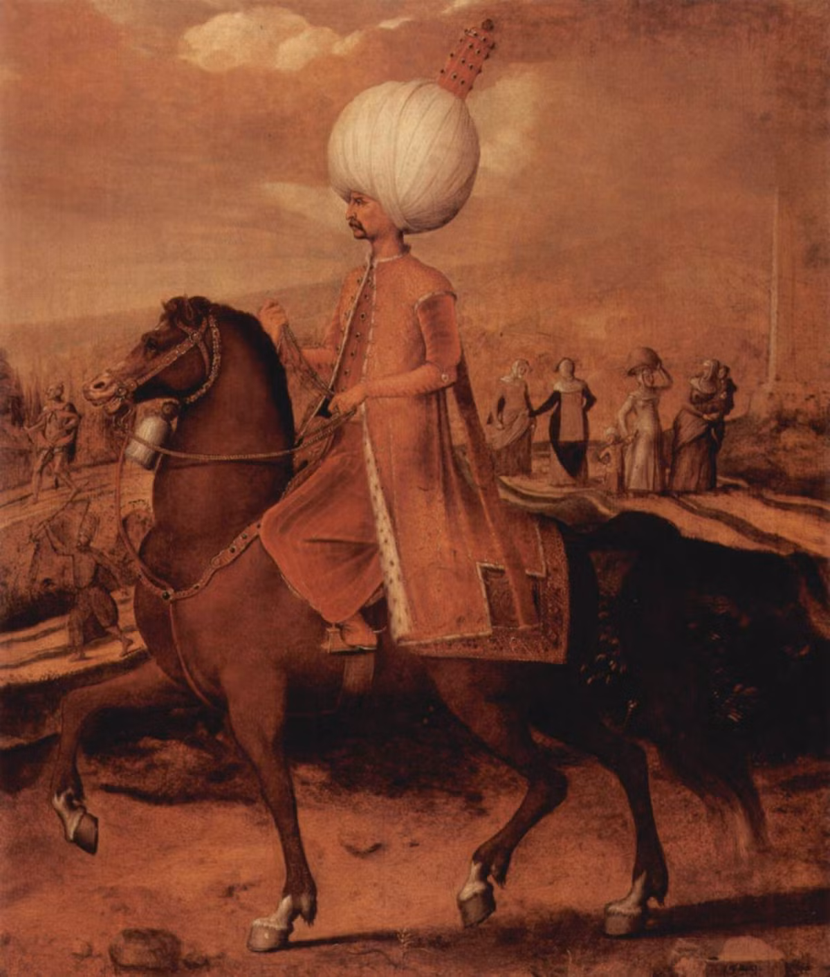 Năm 1521, Suleiman đã xâm chiếm một phần lãnh thổ Hungary của Vua Louis II, và năm 1526 tiếp tục sáp nhập các phần khác của nước này. Đến năm 1529, người Ottoman đã đặt chân tới Vienna (thủ đô nước Áo).