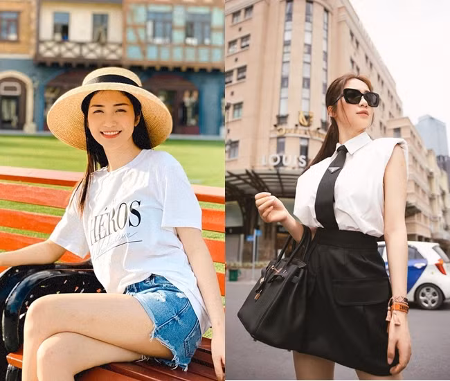 Dáng dấp Hòa Minzy cũng chẳng kém ai với những góc ảnh khéo thế này.