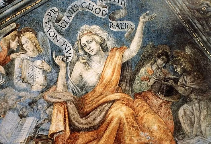  4. Các lời tiên tri thường được viết trên lá cây. Một số câu chuyện kể rằng Sibyl Cumae viết lời tiên tri của mình lên lá cây, khiến chúng dễ dàng bị gió cuốn đi và trở nên khó hiểu do xáo trộn. Ảnh: Pinterest.