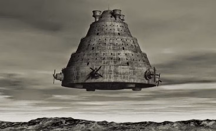  3. Mô tả về "Vimana" – loại máy bay cổ đại. Theo văn bản, "Vimana" là những cỗ máy bay có thể bay trên trời, di chuyển theo nhiều hướng và được chế tạo từ các vật liệu đặc biệt. Ảnh: Pinterest.