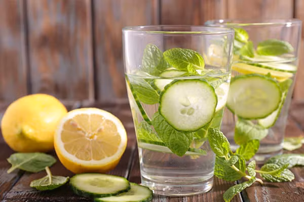 5 loai nuoc detox giam can an toan, hieu qua