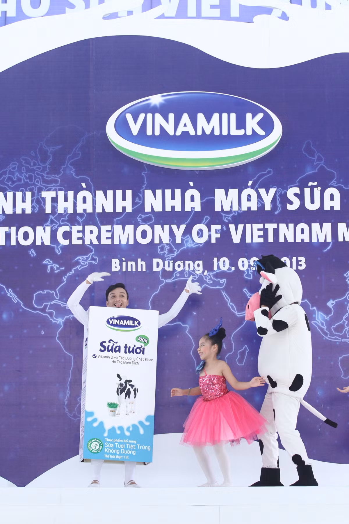 Hoạt động vui nhộn của Vinamilk cùng trẻ em