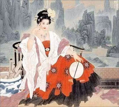 Một hôm, Thạc quý phi mày chau ủ dột, tâm trạng buồn chán bèn kêu cung nữ đấm lưng, bóp chân. Khi cung nữ có việc phải ra ngoài nàng bèn gọi thái giám Vương Nhân đến thay. Vương nhân trắng trẻo thư sinh, về tướng mạo có thể nói là một anh tài.