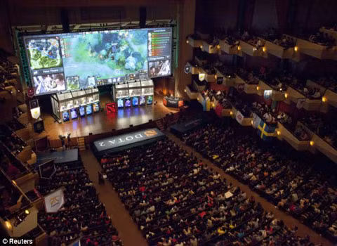 Hay như chơi game đối kháng DOTA 2.