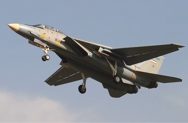 Grumman F-14: là mẫu máy bay chiến đấu có khả năng bay với tốc độ siêu âm với thiết kế cánh cụp cánh xòe, được Hải quân Mỹ đưa vào trang bị chính thức từ năm 1974 thay thế cho mẫu máy bay chiến đấu F-4, với thời gian phục vụ hơn 30 năm trước khi bị loại khỏi biên chế vào năm 2006. Ngoài Mỹ thì trên thế giới chỉ có một quốc gia duy nhất duy trì các phi đội F-14 là Iran, khi Mỹ xuất khẩu mẫu máy bay này cho Iran vào năm 1976.
