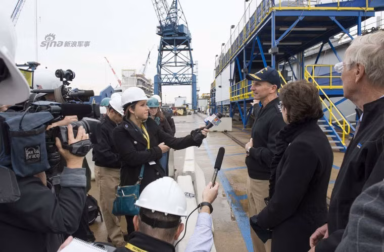 Căn cứ vào số liệu của nhà máy đóng tàu Bath Iron Works, hiện nay DDG 1000 đã hoàn thành được 90% công việc và công tác tích hợp cũng như thử nghiệm hệ thống trên tàu đang do đội ngũ nhân viên của công ty Raytheon tiến hành.