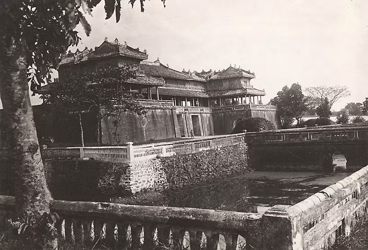 Ngọ Môn ở Hoàng thành Huế.