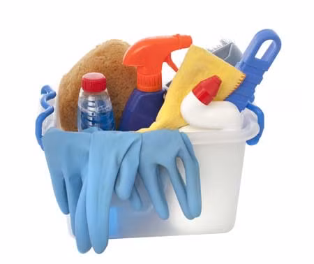 Nước tẩy rửa nội thất và nhà tắm. Hóa chất có tên phthalate được tìm thấy trong bình xịt phòng và xà bông rửa chén, có liên quan đến chứng béo phì và dị tật thai nhi.