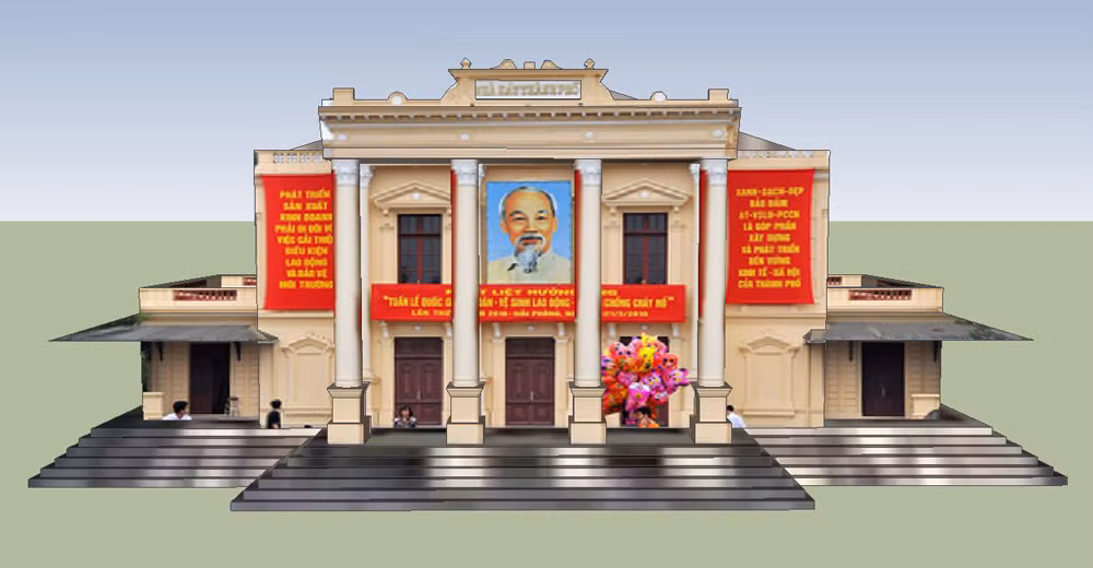 Nhà hát Lớn Hải Phòng.