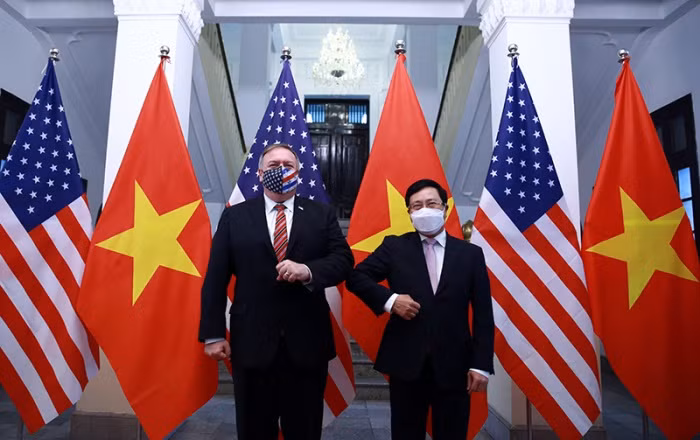 Ngoai truong My Pompeo: Hoa Ky ung ho Viet Nam manh, doc lap, thinh vuong
