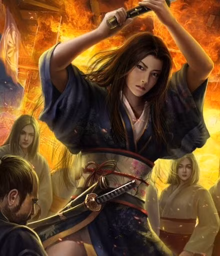 Năm 1575, sau khi chồng mất, Chiyome đã làm người hầu cận cho chú của chồng là lãnh chúa Takeda Shingen. Từ đây, bà chính thức bắt đầu sự nghiệp ninja của mình.