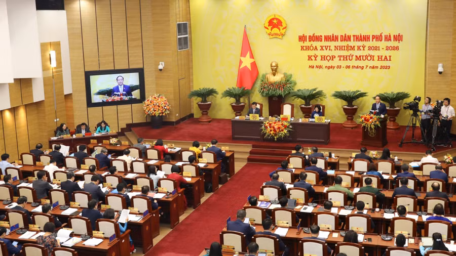 Hom nay, HDND TP Ha Noi chat van ve cai cach hanh chinh, chuyen doi so